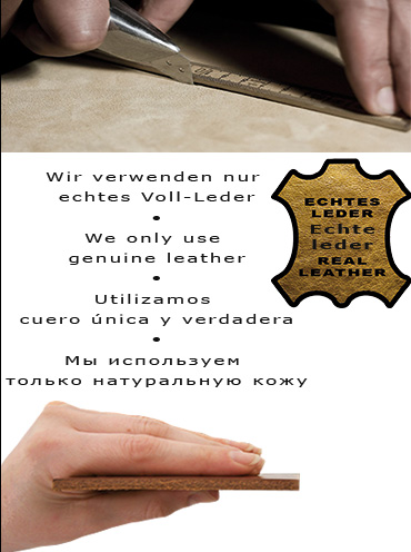 we use genuine leather